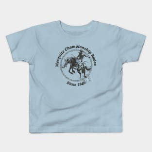 Mesquite Championship Rodeo 1946 Kids T-Shirt